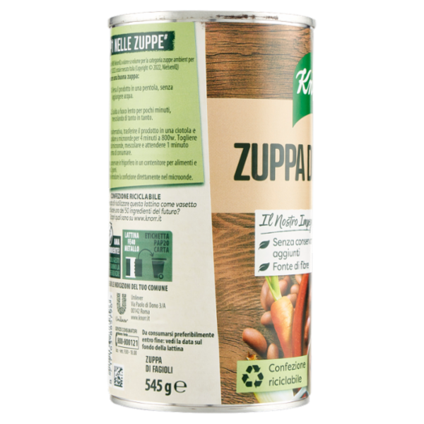 Knorr Zuppa di Fagioli 545 g