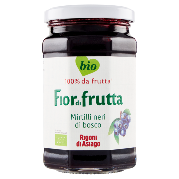 Rigoni di Asiago Fiordifrutta Mirtilli neri di bosco bio 330 g
