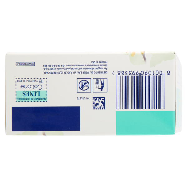 Lines Cotone Tamponi Super x16
