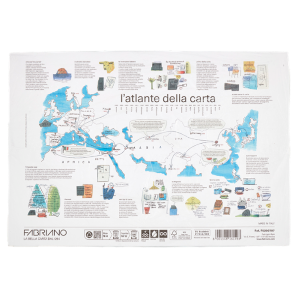 Fabriano Disegno 4 220 g/m² 33x48 cm Liscio 20 Fogli