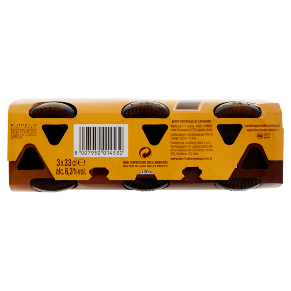 Birrificio Angelo Poretti Le Stagionali La Mielizia 7 Luppoli 3 x 33 cl