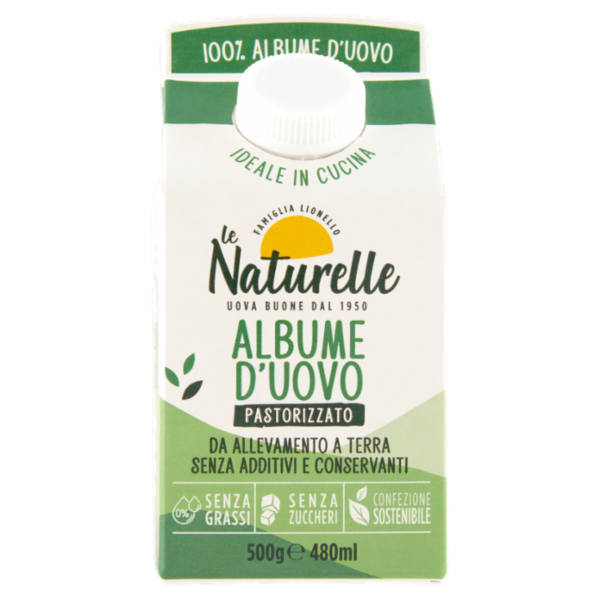 le Naturelle Albume d'Uovo Pastorizzato 500 g