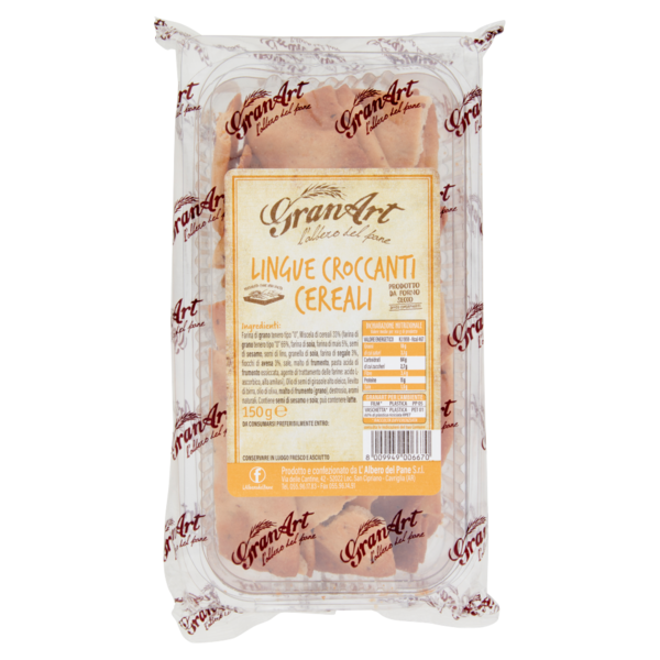 GranArt Lingue Croccanti Cereali 150 g