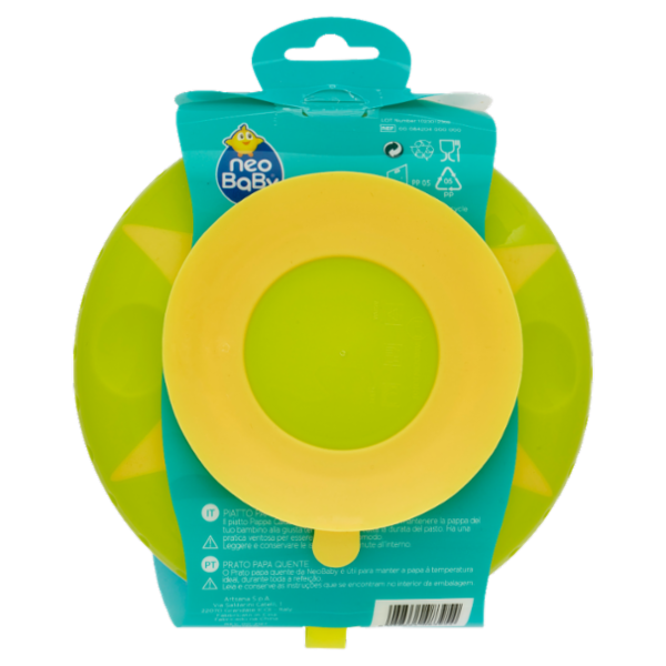 neo Baby Piatto Pappa Calda 6m+