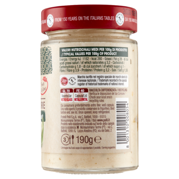 Polli I Condimenti Pesto al Cavolfiore 190 g