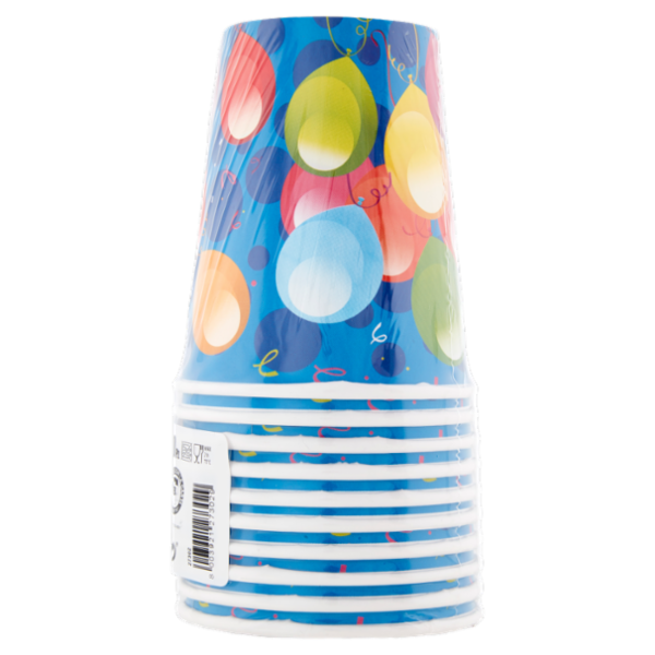 Smart PerLa Festa Bicchieri in cartoncino 25 cl 10 pz