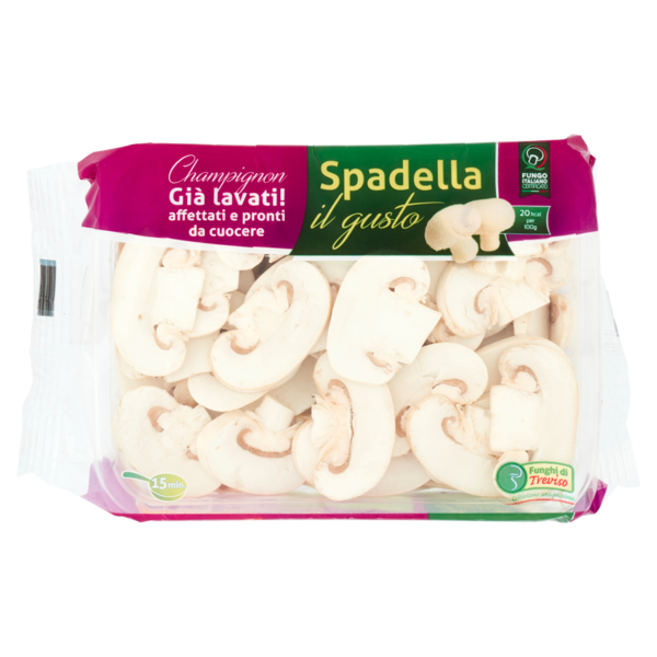 Funghi di Treviso Spadella il Gusto Champignon Affettati 300g