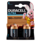 Duracell Ultra C Batterie Mezza-Torcia Alcaline confezione da 2 1.5V LR14 MX1400