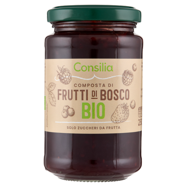 Consilia Bio Composta di Frutti di Bosco Biologica 250 g