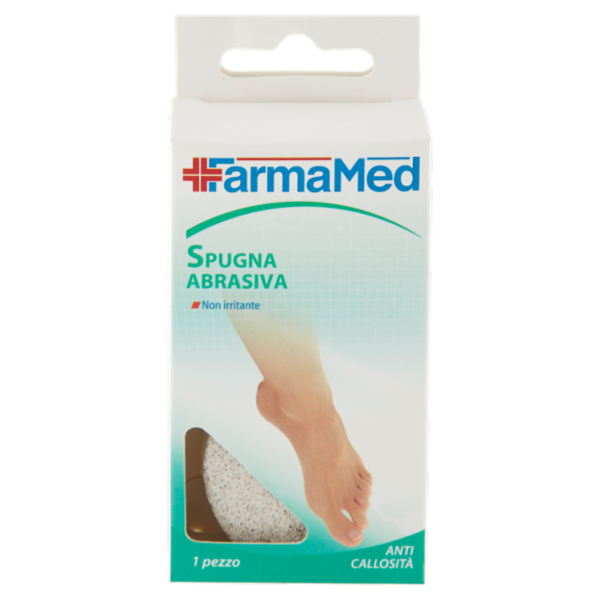 FarmaMed Spugna Abrasiva Anti Callosità 1 pz