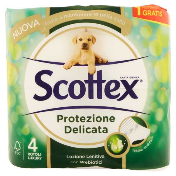 Scottex Protezione Delicata 4 pz