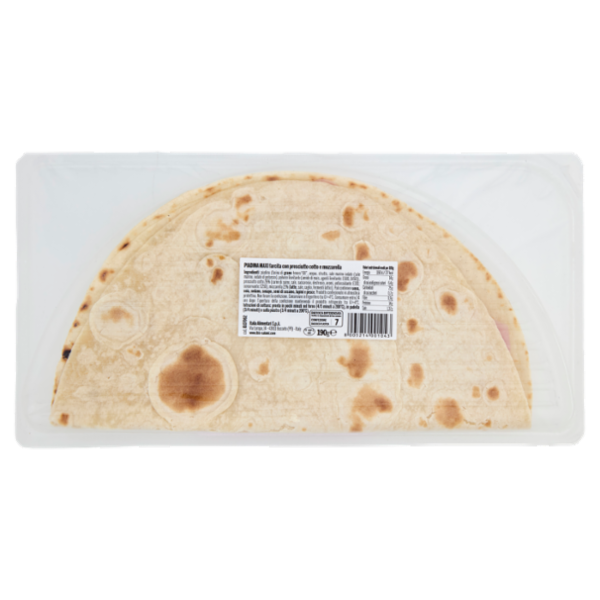 ibis Piadina maxi prosciutto cotto e mozzarella 190 g
