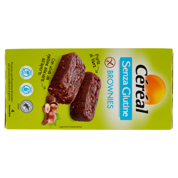 Céréal Senza Glutine Brownies - 4 x 37,5 g