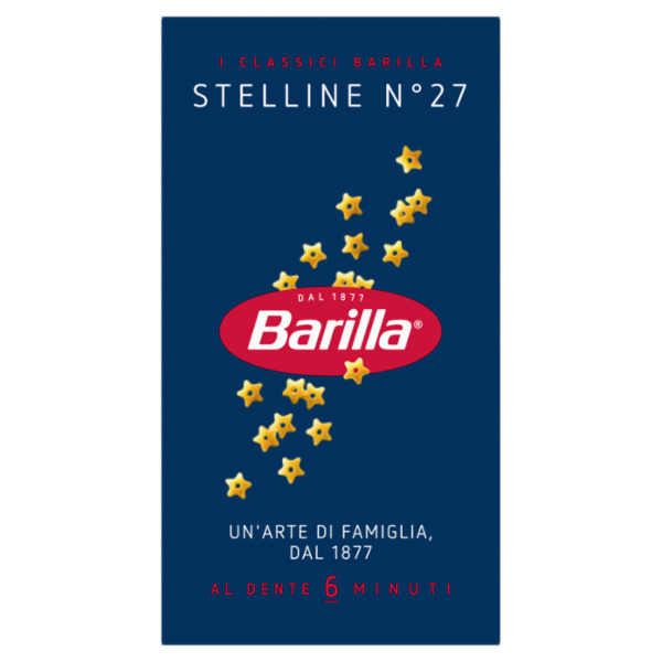 Barilla Pasta Stelline n.27 100% Grano Italiano 500g