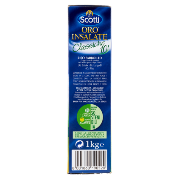 Riso Scotti Oro Insalate Classiche 10' 1 kg