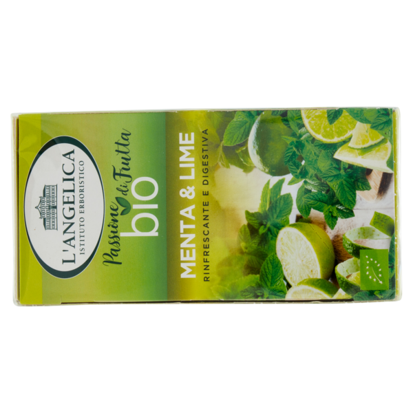 L'Angelica Passione di Frutta bio Menta & Lime 15 Filtri 30 g