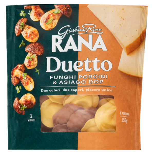 Giovanni Rana Duetto Funghi Porcini & Asiago DOP 250 g