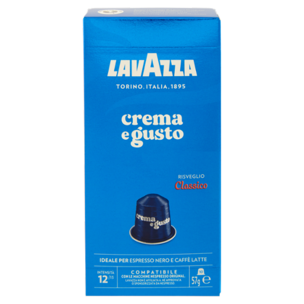 Lavazza crema e gusto Classico Compatibile con Nespresso Original 10 Capsule 57 g