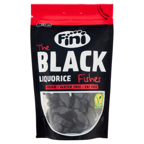 Fini the Black Liquorice Fishes 180 g