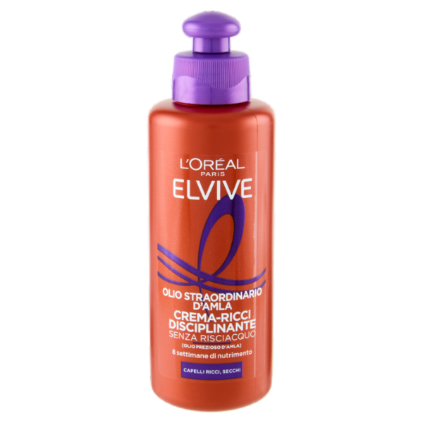 L'Oréal Paris Trattamento Elvive Olio Straordinario Ricci Sublimi, Crema per Capelli da Disciplinare