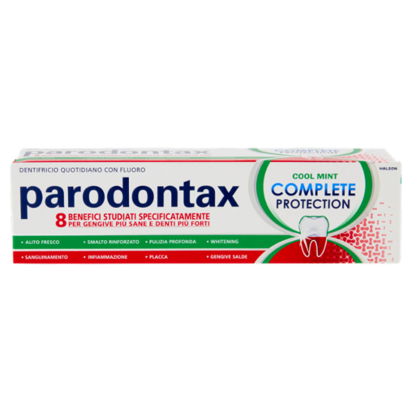 Parodontax dentifricio quotidiano complete protection per denti e gengive più sane con fluoro 75 ml