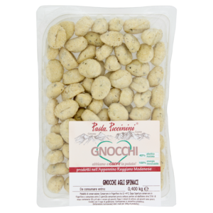 Pasta Piccinini Gnocchi Agli Spinaci 0,400 Kg