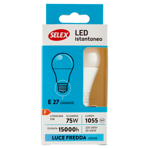Selex Lampadina Led SMD Goccia E27 11W