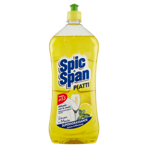Spic & Span Piatti Limone e Menta 1000 ml