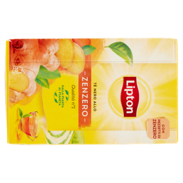 Lipton Tè Nero allo Zenzero 20 Filtri 30 g