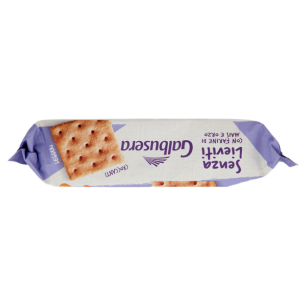 Galbusera Senza Lieviti Cracker con Farine di Mais e Orzo 7 x 42,8 g