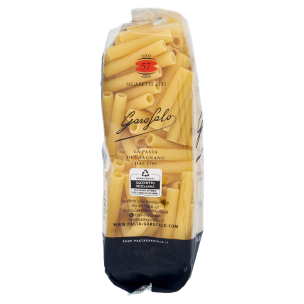 Garofalo Sigarette Ziti 57 Pasta di Gragnano IGP 500 g
