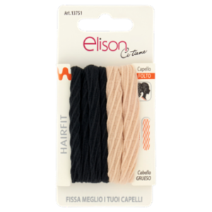 Elison Hairfit Elastici Capello Folto 4 Pz
