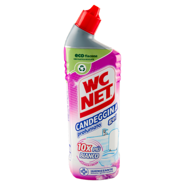 Wc Net - Candeggina profumata gel, flower fresh, 700 ml