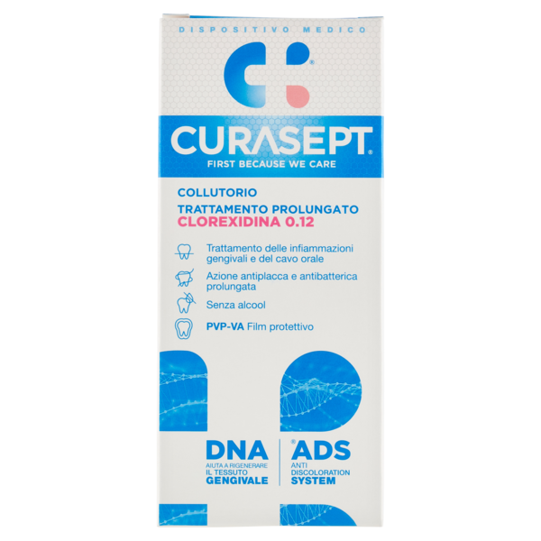 Curasept Collutorio Trattamento Prolungato Clorexidina 0.12 200 ml