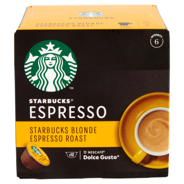 STARBUCKS Blonde Espresso Roast by Nescafé Dolce Gusto Caffè espresso 12 capsule 66 g