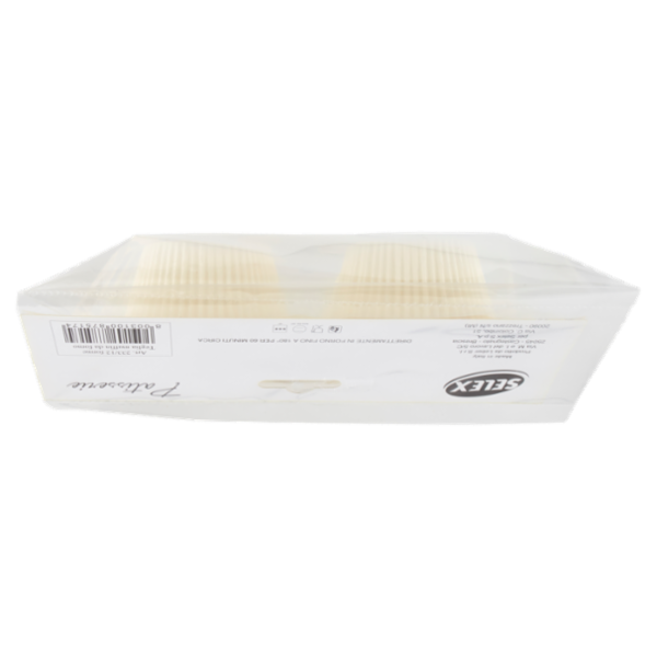 Selex Patisserie 12 Stampi per Muffins in Carta da Forno
