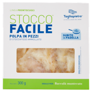 Tagliapietra Linea Prontocuoci StoccoFacile Polpa In Pezzi Di Stoccafisso Ammollato 300 g