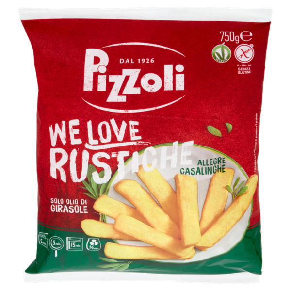 Pizzoli We Love Rustiche 750 g