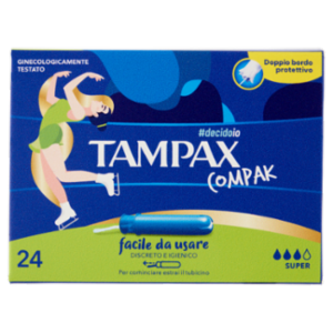 Tampax Compak Super 24 Pz