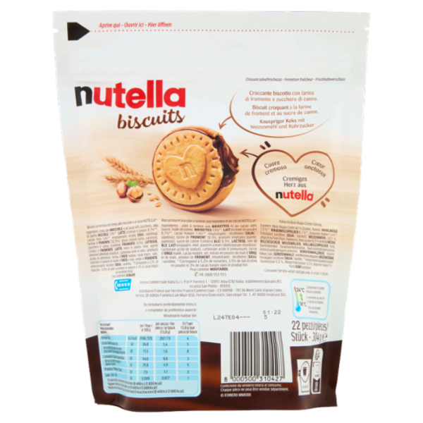 nutella biscuits 304 g