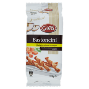 Gilli L'Aperitivo! Bastoncini Sfogliatine Salate Al Formaggio 125 g