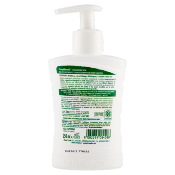 Winni's Naturel Detergente Intimo Melograno e Mirtillo nero 250 ml