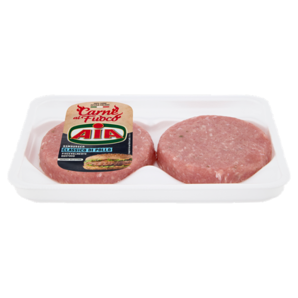 Aia Chicken Burger Hamburger di Pollo 0,200 kg