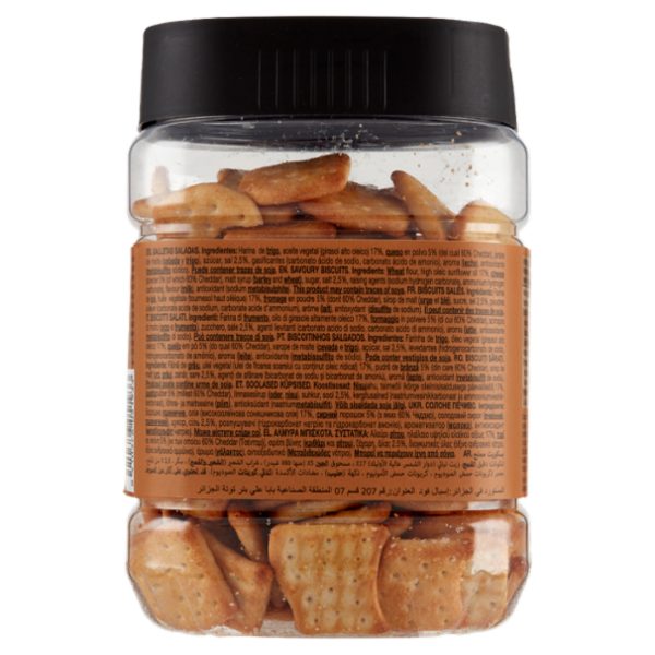 Gullón Mini Bites sabor Cheddar 250 g