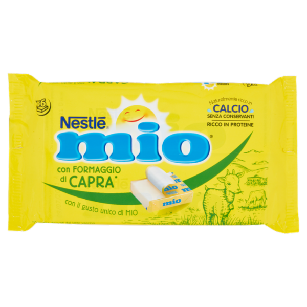 NESTLÉ MIO Formaggino con Formaggio di Capra (6 formaggini) 125 g