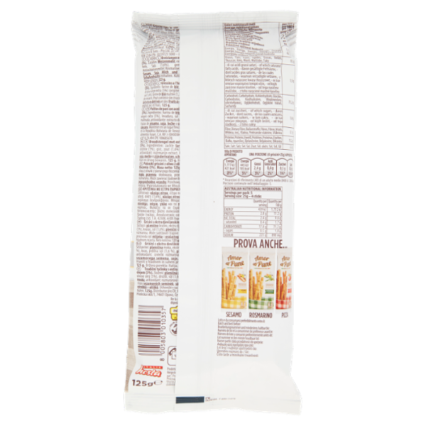 Amor di Pane Grissini con Solo Olio Extravergine d'Oliva Classico 125 g