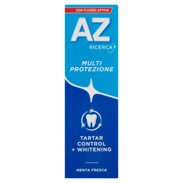 AZ Dentifricio Multi Protezione Tartar Control + Whitening Menta Fresca 75 ml