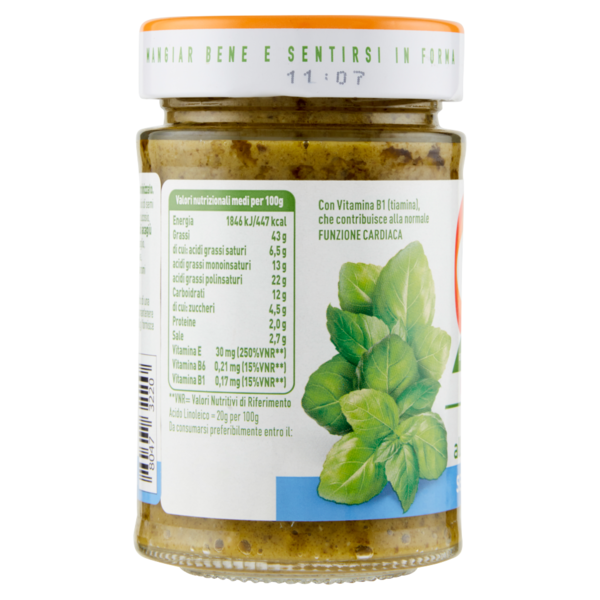 Cuore pesto alla genovese Senza Aglio 190 g