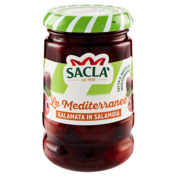 Saclà le Mediterranee Kalamata in Salamoia 200 g