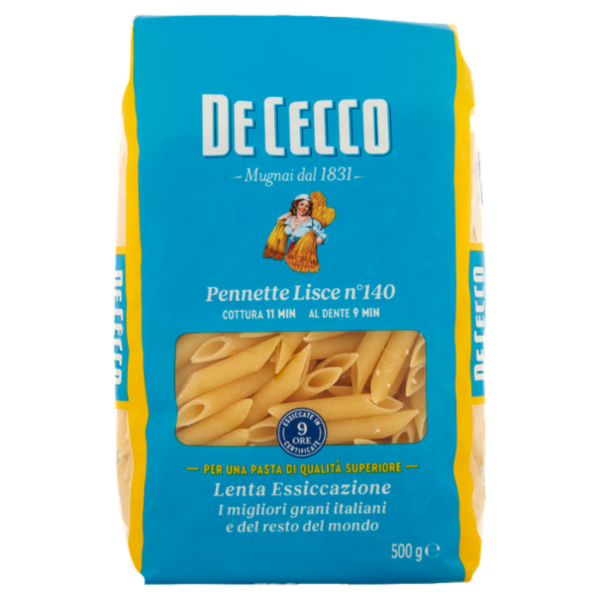 De Cecco Pennette Lisce n°140 500 g